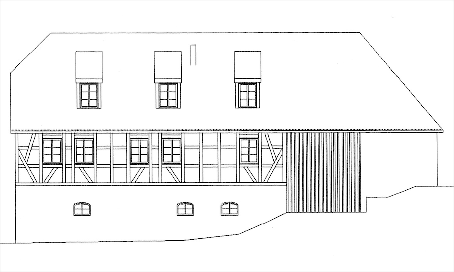 Mühle Taubach, Ansicht