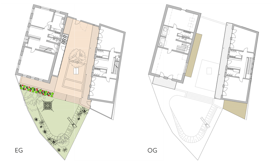 Kita Kleinschwabhausen, Grundrisse