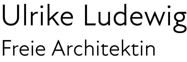 Logo: Ulrike Ludewig – Freie Architektin